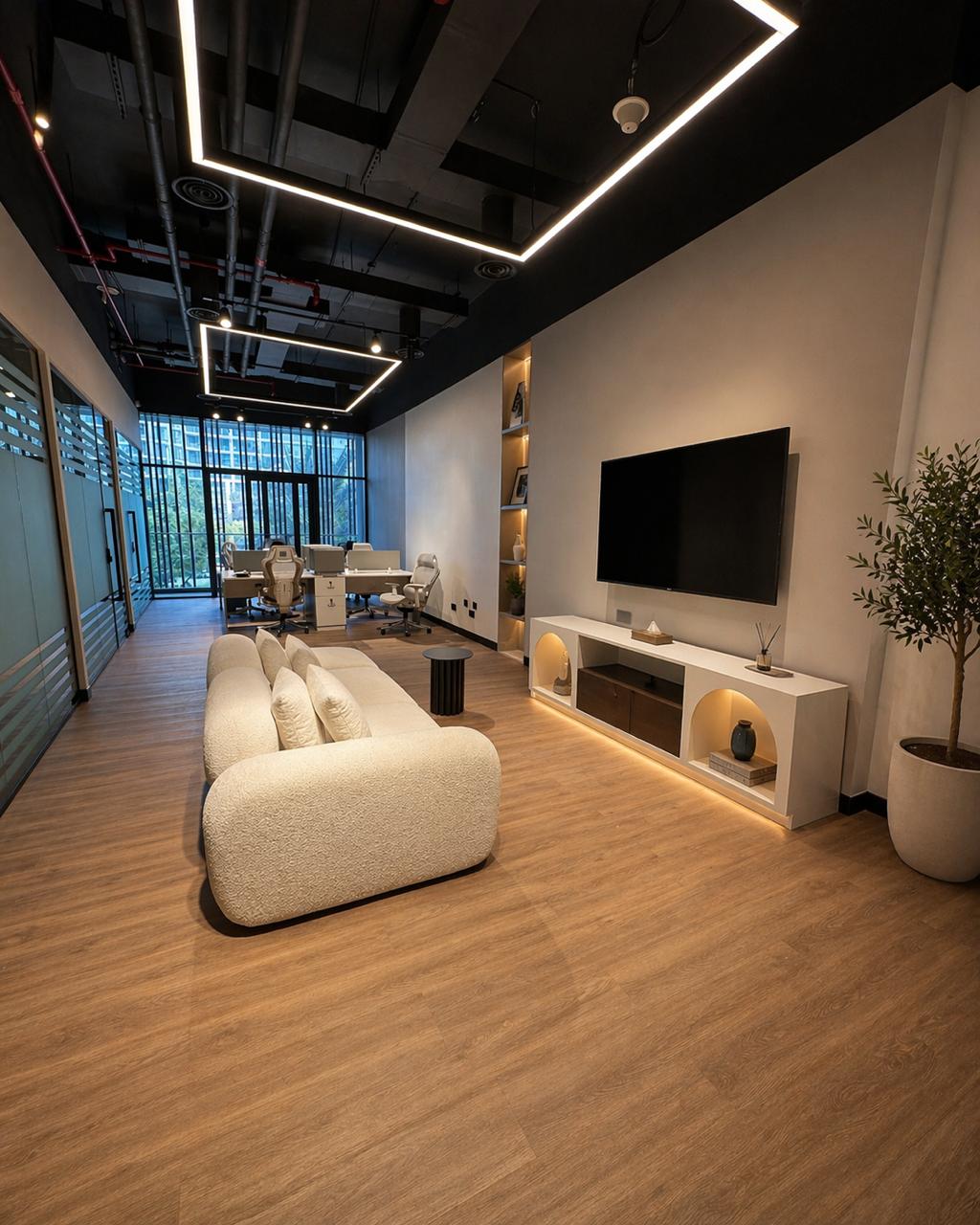Studio Lounge Setup